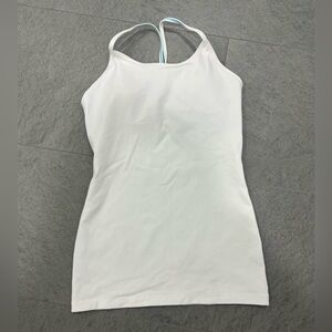 EUC Ivivva by Lululemon Tumblin' Tank Top in White